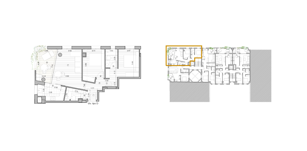 Vivienda tipo D situación